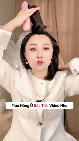 Chải nhanh vô nếp còn dễ đem đi #kieutocdep #kieutocxinh 