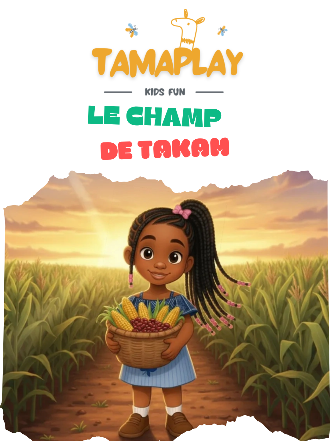 Comptines pour enfants  Dans Le Champ de Takam Plonge dans l’univers magique des comptines pour enfants et des comptines africaines #camerountiktok🇨🇲 #tamaplay #comptineafricaine