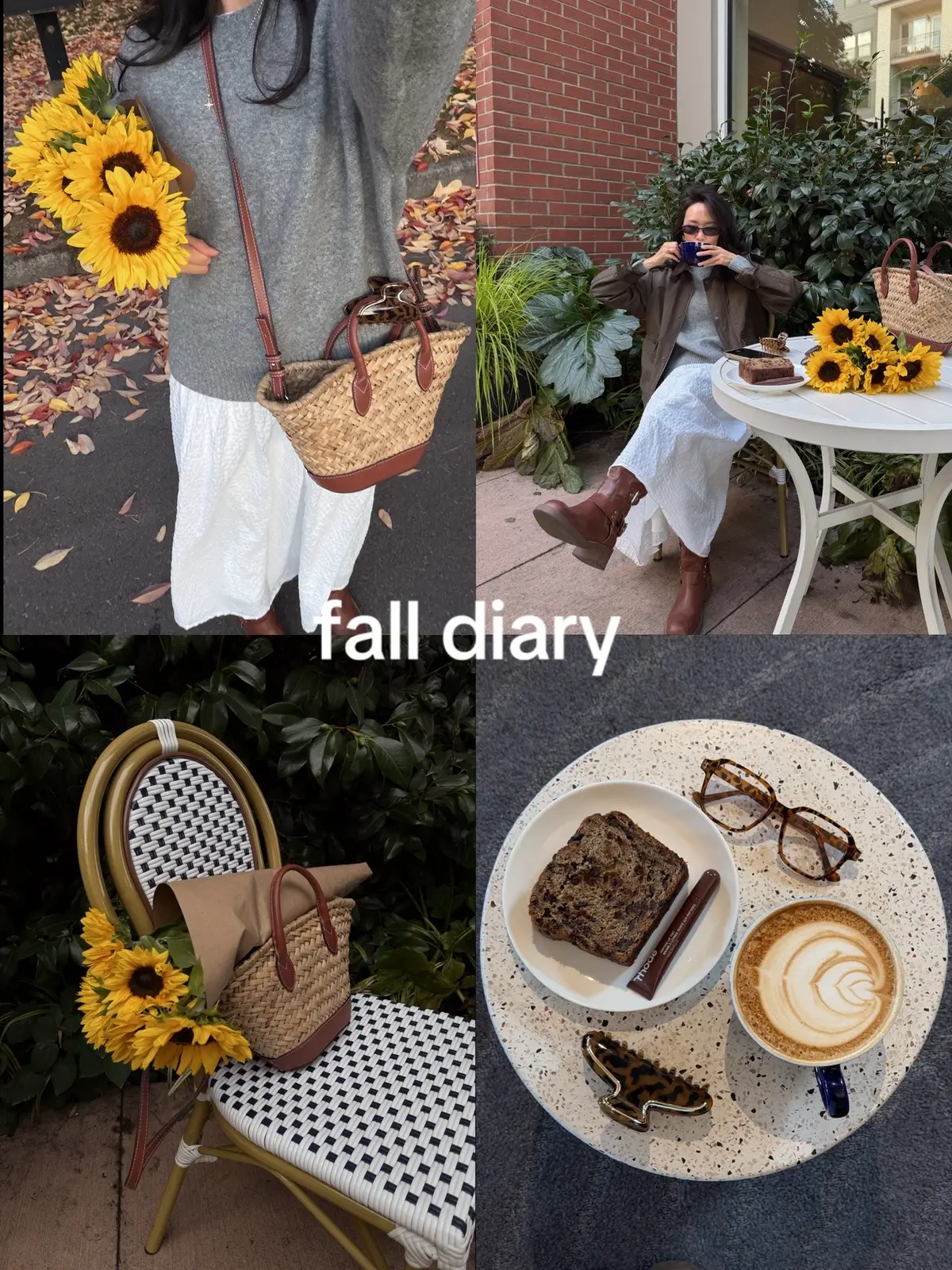 A little fall diary ✨🍂🌻 #cozyfall #fallaesthetic #fallvibes 