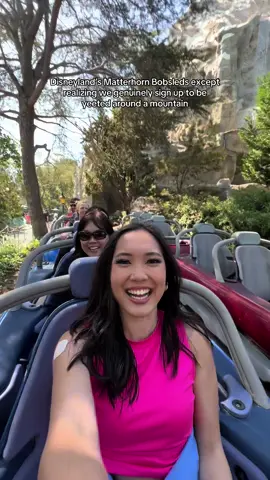 who needs a chiropractor when you have this attraction @Disney @Disney Parks  #20something #disneyland #disneylandcalifornia #familyvacation #matterhornbobsled 