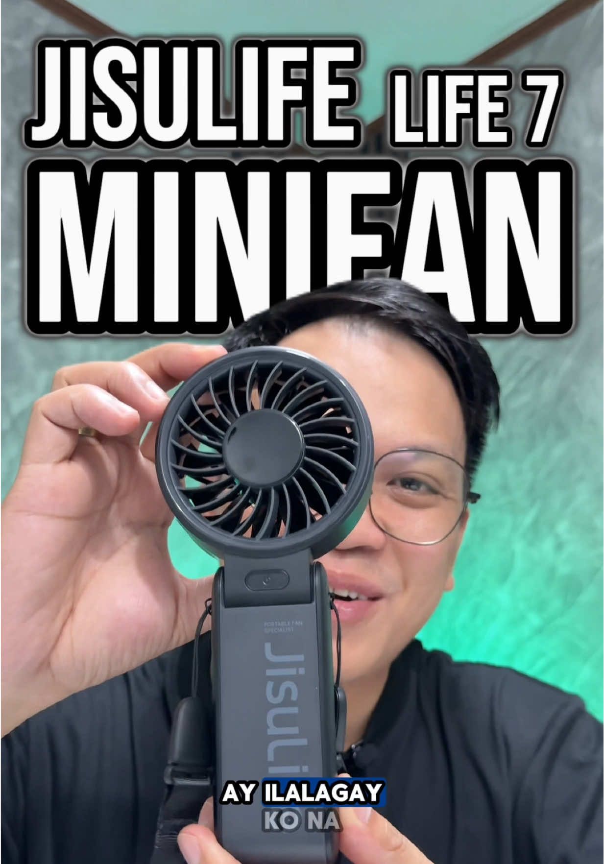 Iba talaga pag Jisulife ang minifan mo no!? Check this:  JISULIFE Life7 5000mAh Folding Fan — small pero sobrang lakas! 💪 ✅ 12 blades = super strong airflow 💨 ✅ Up to 19.5 hours battery life 🔋 ✅ LED display + 5-speed control 🌬️ ✅ Foldable, portable, and rechargeable — perfect for school, travel, or work! Stay cool anytime, anywhere 😎 #JisulifeFan #portablefan  #minifan  #TikTokFindsPH #gadgetessentials 