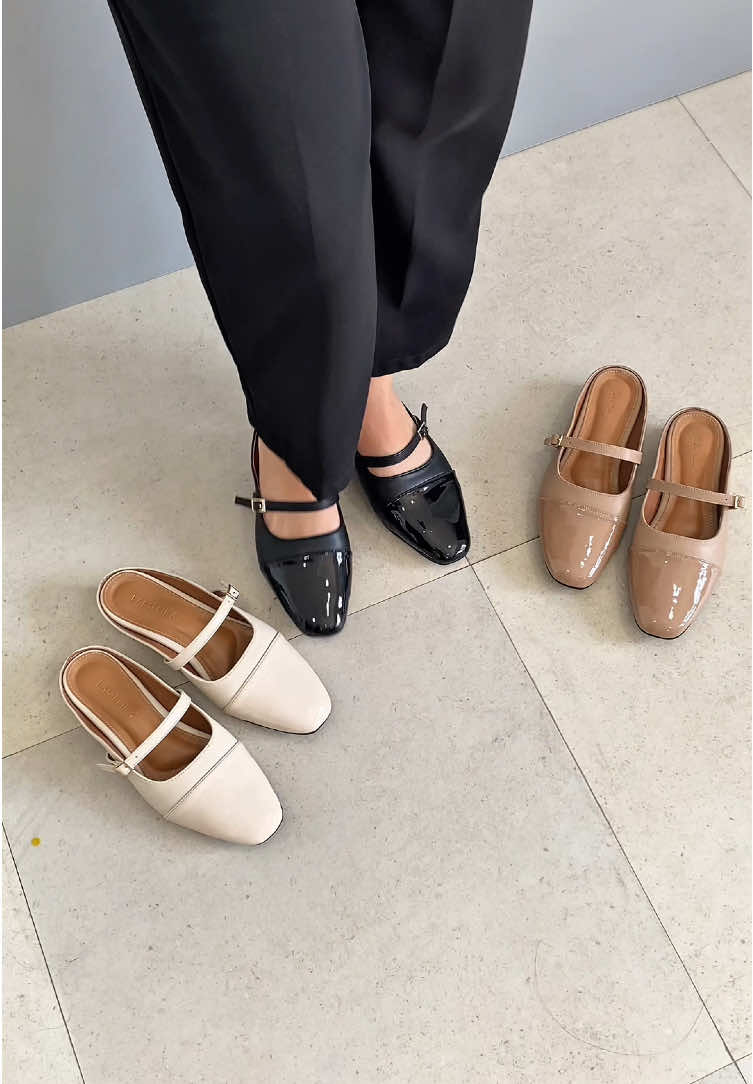 Sandal mules mary jane yang lagi trend banget 💅🏻 must have sandal 🛒 #sandalwanita #sandalwanitaelegan #rekomendasisandal #sandalkoreanstyle #sandalslop 
