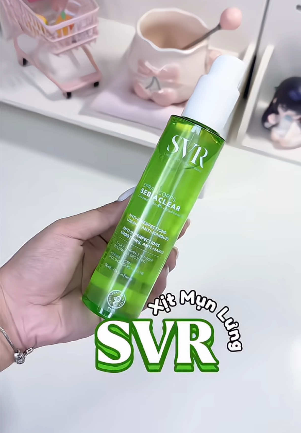 Xịt mụn lưng nhà SVR nè #SVR #svrvietnam #xitmunsvr #xitmun #munlung