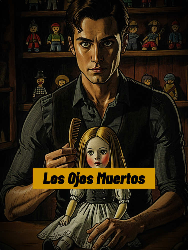 En sus videos, los muñecos lo miraban. En el último, ya no estaba él. Solo los ojos seguían mirando. #storytime #story #usa #animation #tiktoker#SabiasQue 