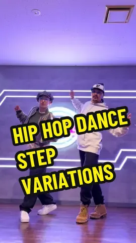 HIP HOP dance step Variations🥇👟👟#dancetutorial #lecturevideo#dancelesson #dancesteps #howto 