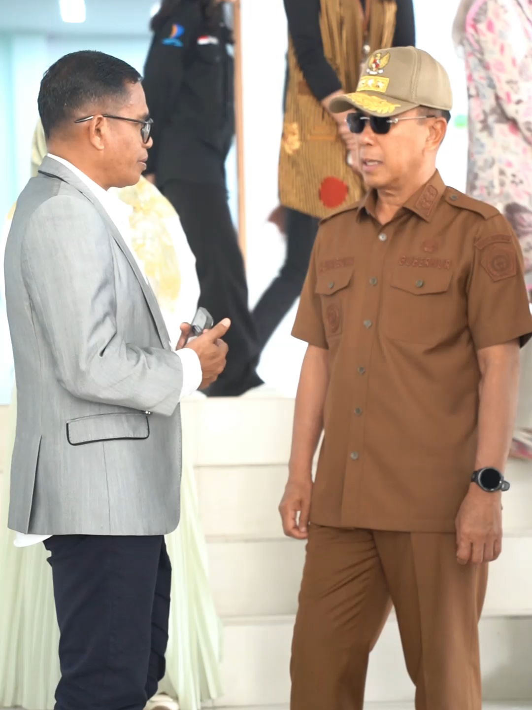 Gubernur Sulawesi Tenggara, Andi Sumangerukka berkunjung ke IAIN Kendari yang menjadi salah satu venue penyelenggaraan STQH Nasional XXVIII-2025 yang akan dilaksanakan pada tanggal 9-19 Oktober 2025