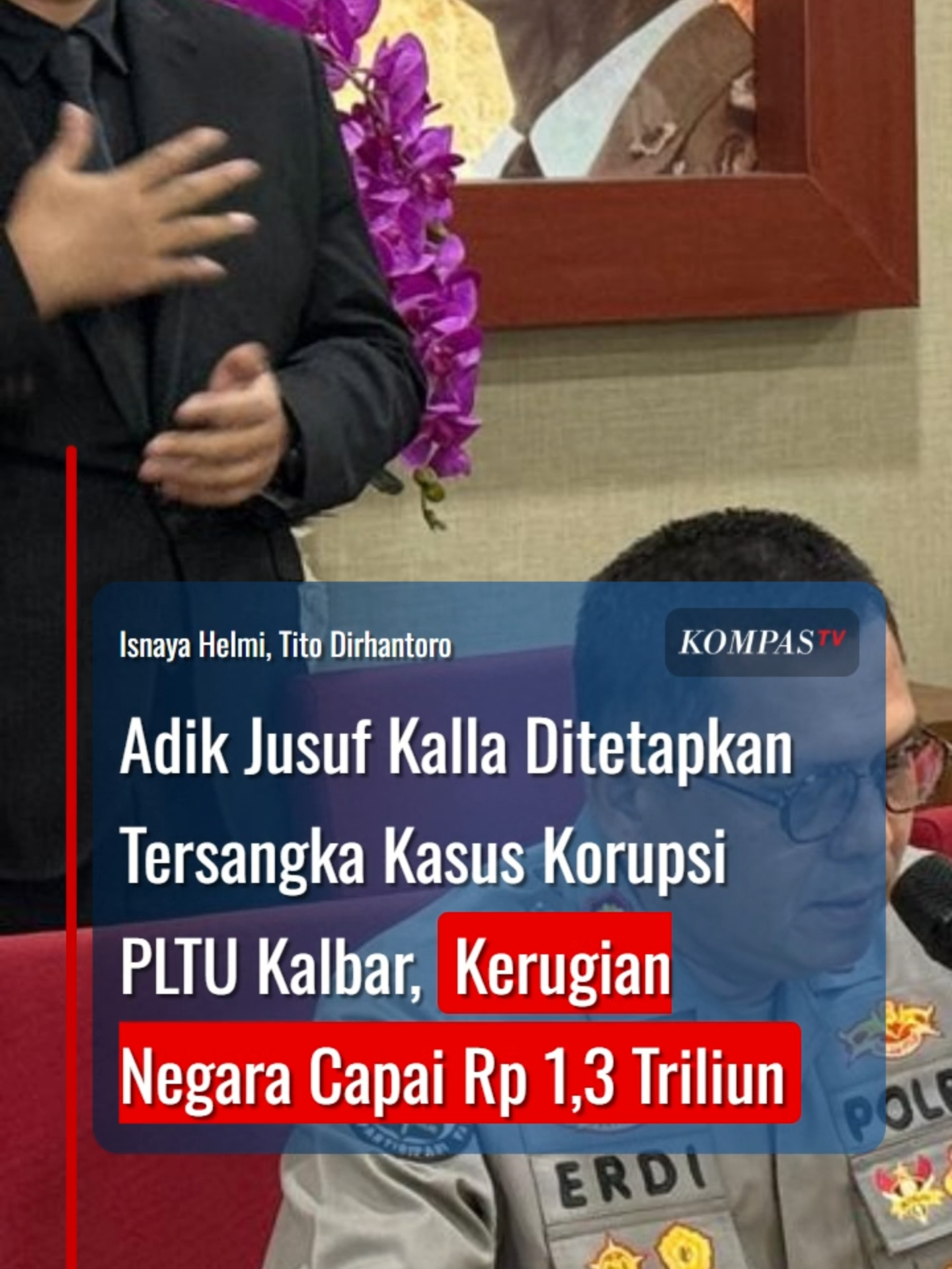 Korps Pemberantasan Tindak Pidana Korupsi (Kortas Tipikor) Polri mengusut kasus dugaan korupsi pembangunan PLTU 1 Kalimantan Barat tahun 2008-2018. Direktur Penindakan Kortas Tipikor Polri, Brigjen Totok Suharyanto, mengatakan pihaknya telah menetapkan empat tersangka dalam kasus tersebut. Sahabat KompasTV juga bisa memperoleh informasi terkini melalui website: www.kompas.tv #kortastipikor #polri #korupsi #pltu #kalimantanbarat #kalbar #jusufkalla #halimkalla #pln