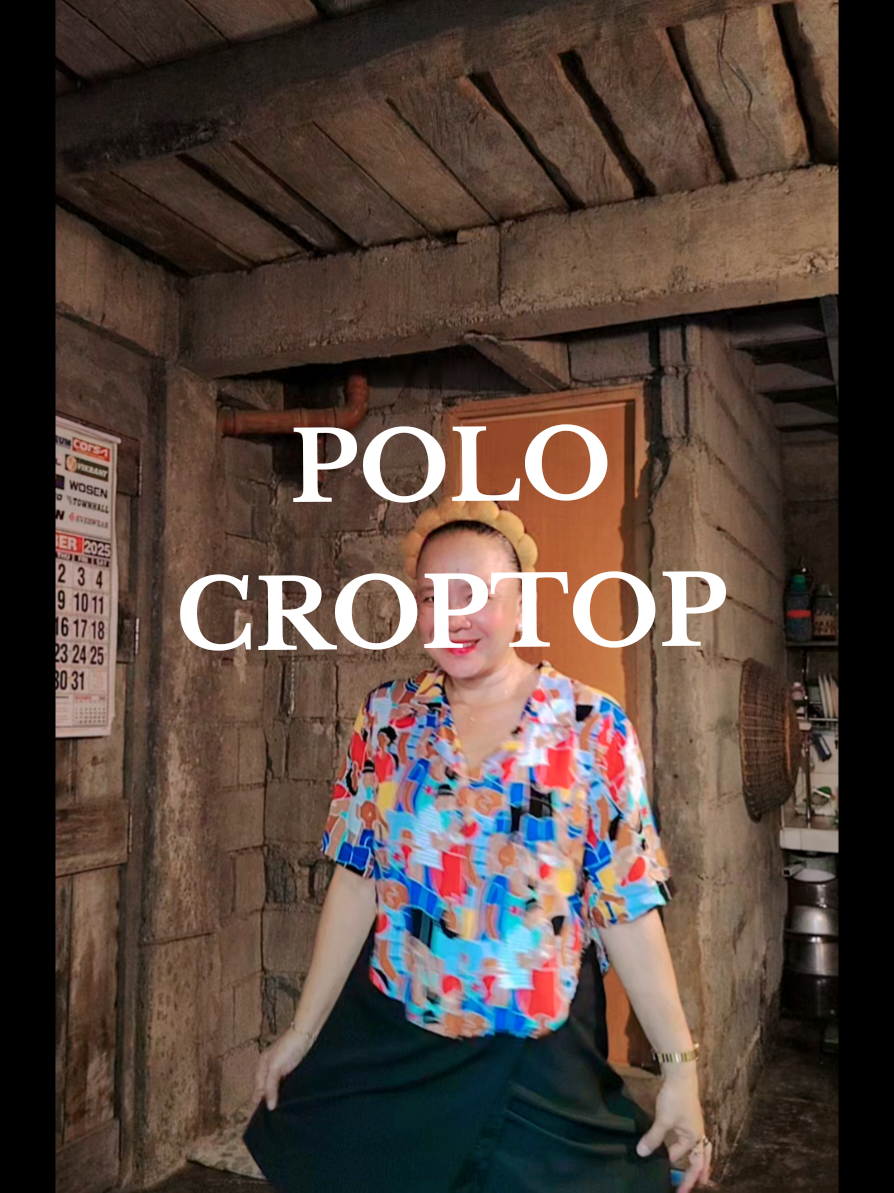 Ang ganda ganda talaga ng polocroptop na toh#polocroptop #polo #OOTD 