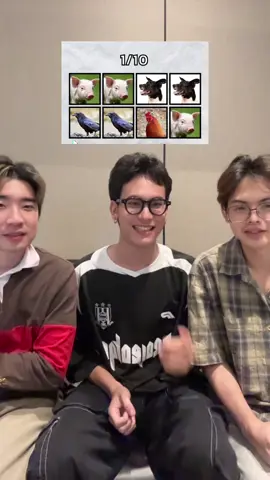 หมู หมา กา ไก่ !! 🐷🐶🐦‍⬛🐓 #V3RSE #หมูหมากาไก่challenge 