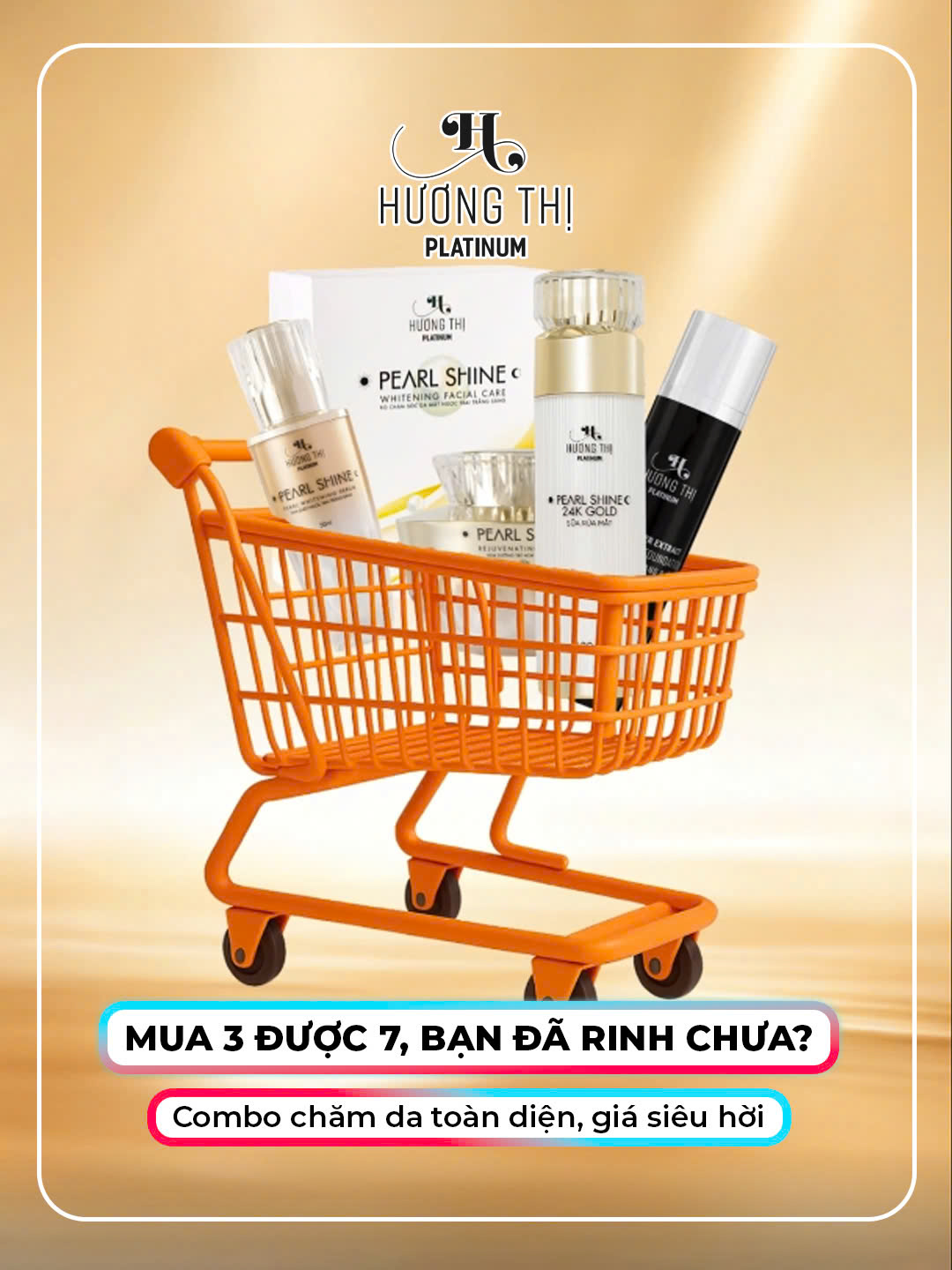 Ưu đãi chỉ dành cho 100 combo đầu tiên mà thôi! Nhanh tay nha các Nàng ơi! #huongthi #huongthiviethuong #kemchongnang #suaruamat #pearlshine #quatang