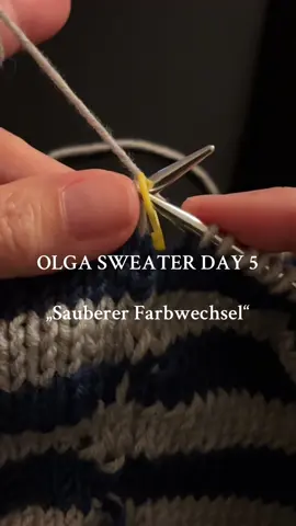 #knitting #stricken #knittingcommunity #saubererfarbwechsel #olgasweater 