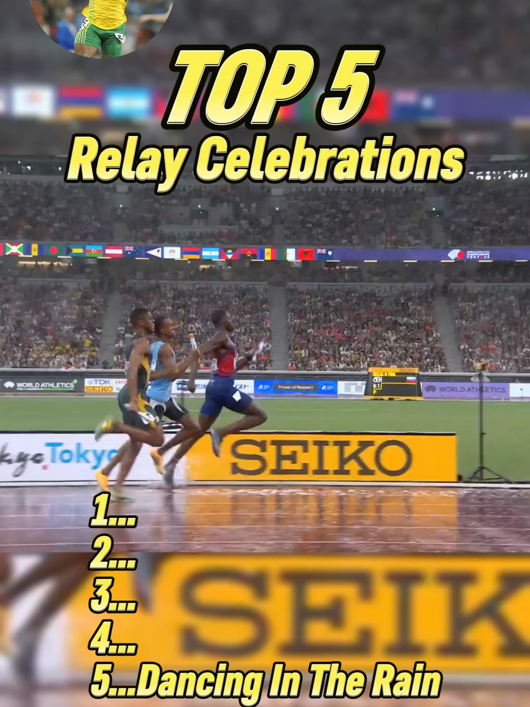 Top 5 Greatest Relay Group Celebrations in Sprinting History!