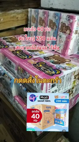 #เทรนด์วันนี้ #ทิชชู่คุมะห่อใหญ่ยกลัง #