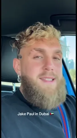 Jake Paul in Dubai driving his BMW M4 Competition #jakepaul #dubai #bmw #m4 #fyp @Jake Paul 