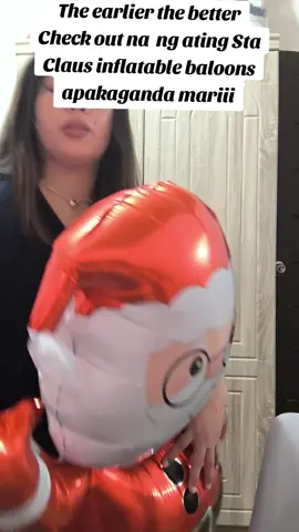 #Staclausiscoming #79daystogo #Staclausballon #HoHoHo Sa nalalapit  na kapaskuhan maganda itong pang decorate very affordable Hindi ka na mawawalan ng dekorasyon kase meron na tayo sa yellow basket  Icheck out habang may stocks pa