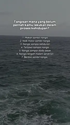 udah pernah semua, tolong baik-baik yaa sama anak ini, luarnya aja yang keliatan kuat