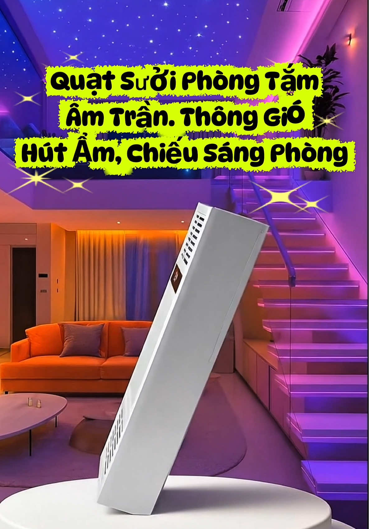 Quạt Sưởi Phòng Tắm Âm Trần. Thông Gió Hút Ẩm. Chiếu sáng phòng tắm. #quatsuoiamtran #quatsuoiphongtam #quatsuoiamtran #xuhuongtiktok #trending 