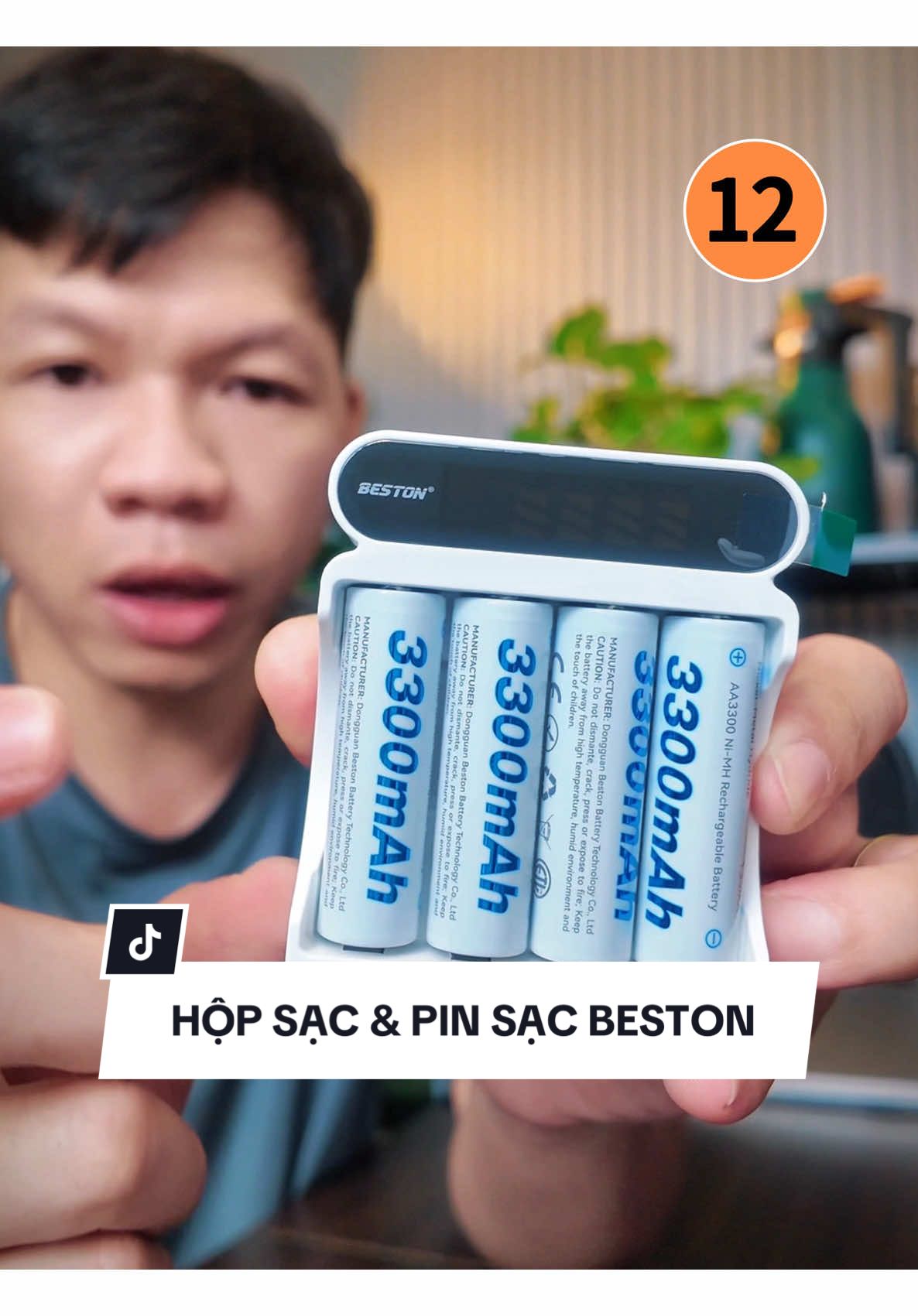 Combo hộp sạc và pin sạc lại Beston này dùng quá tiện dụng luôn. #hungxinchao #xuhuongtiktok #pinsaclai #pinsac #beston 