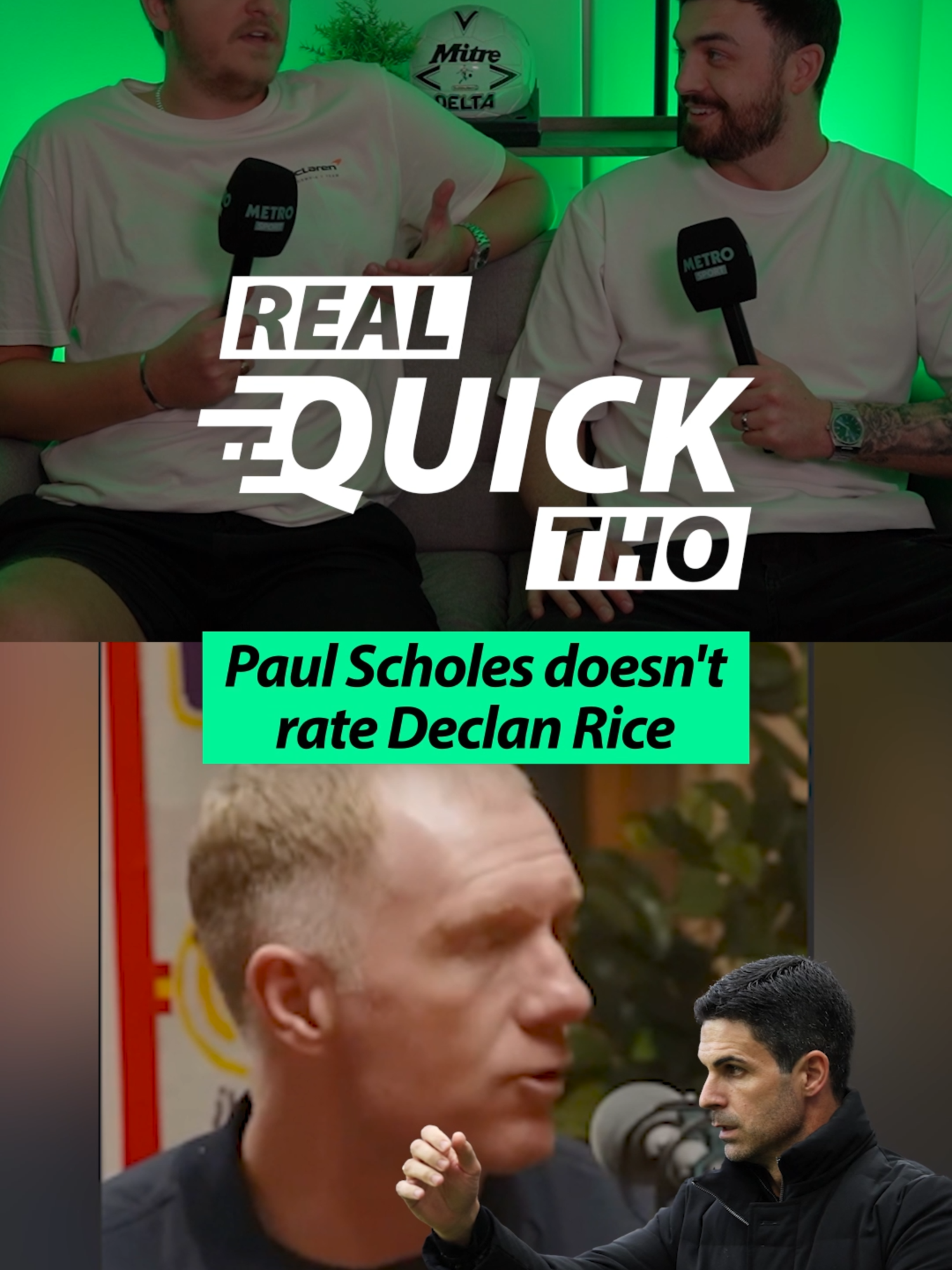 Paul Scholes Doesn't rate Declan Rice 🤦🏻‍♂️ One of the greatest midfielders ever has just thrown shade at Arsenal and Declan Rice saying he takes too many touches and would be better off if he stopped rolling the ball under his boot. #paulscholes #declanrice #arsenal #PremierLeague #footballopinion