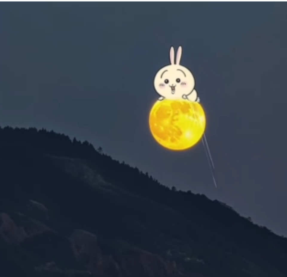 🌕🌙 #usagi #midautumnfestival ​​#Chiikawa #ฮาจิคาวะ​