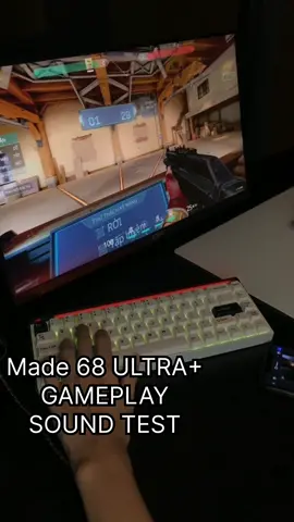 GamePlay & Sound Test Made68 Ultra+ | Thank You @MelGeek_Official For Sending This Product | #melgeek #rapidtriggerkeyboard #keyboard #keyboardgaming #made68ultra 