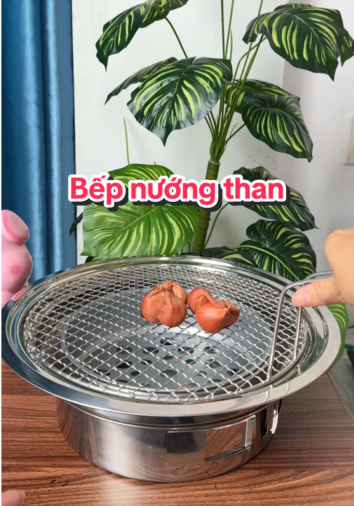 Bếp nướng than hoa kèm đủ phụ kiện #bepnuongthan #giadungtienloi #bepnuong