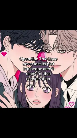 The story always focused with Sooae and her love life as a center it just shifted gears over to the love triangle and the male leads more than the love point system and it set things up for the timeksip now we’ve shifted back over to the love system and Sooae more personally more in general. #operationtruelove #otl #manhwa #fyp