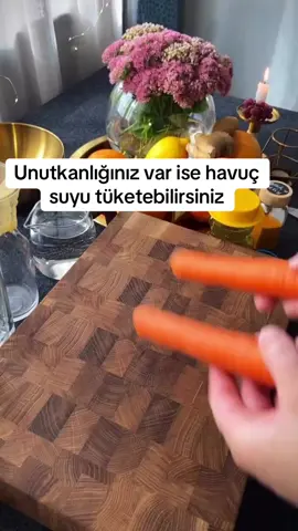Kanlığınız var ise havuç suyunu tüketebilirsiniz