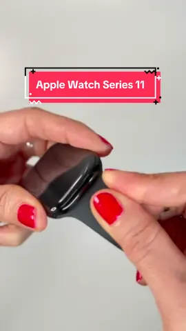 Clean, minimal, and goes with everything ⌚️ @apple Watch Series 11 🖤 Jet Black, 46mm Aluminum with GPS and the classic black sport band.  . . . #AppleWatch #AppleWatchSeries11 #JetBlack #AppleUnboxing 