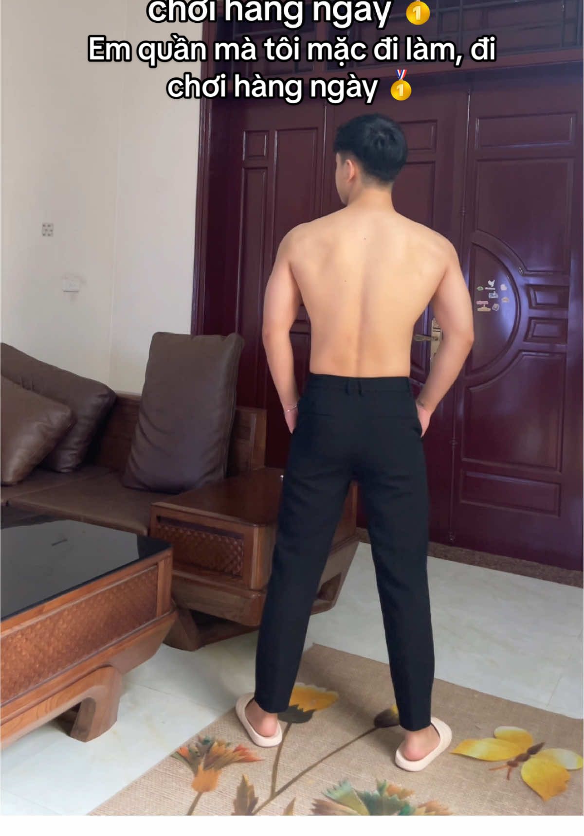 Anh em nào mặc quần bị rộng bụng thì có em này #outfit #review #xh 