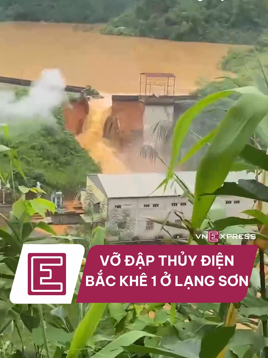 Vỡ đập thủy điện Bắc Khê 1 ở Lạng Sơn #vnexpress #tiktoknews #vne #tinnong #thientai #ngaplut #vodapthuydien