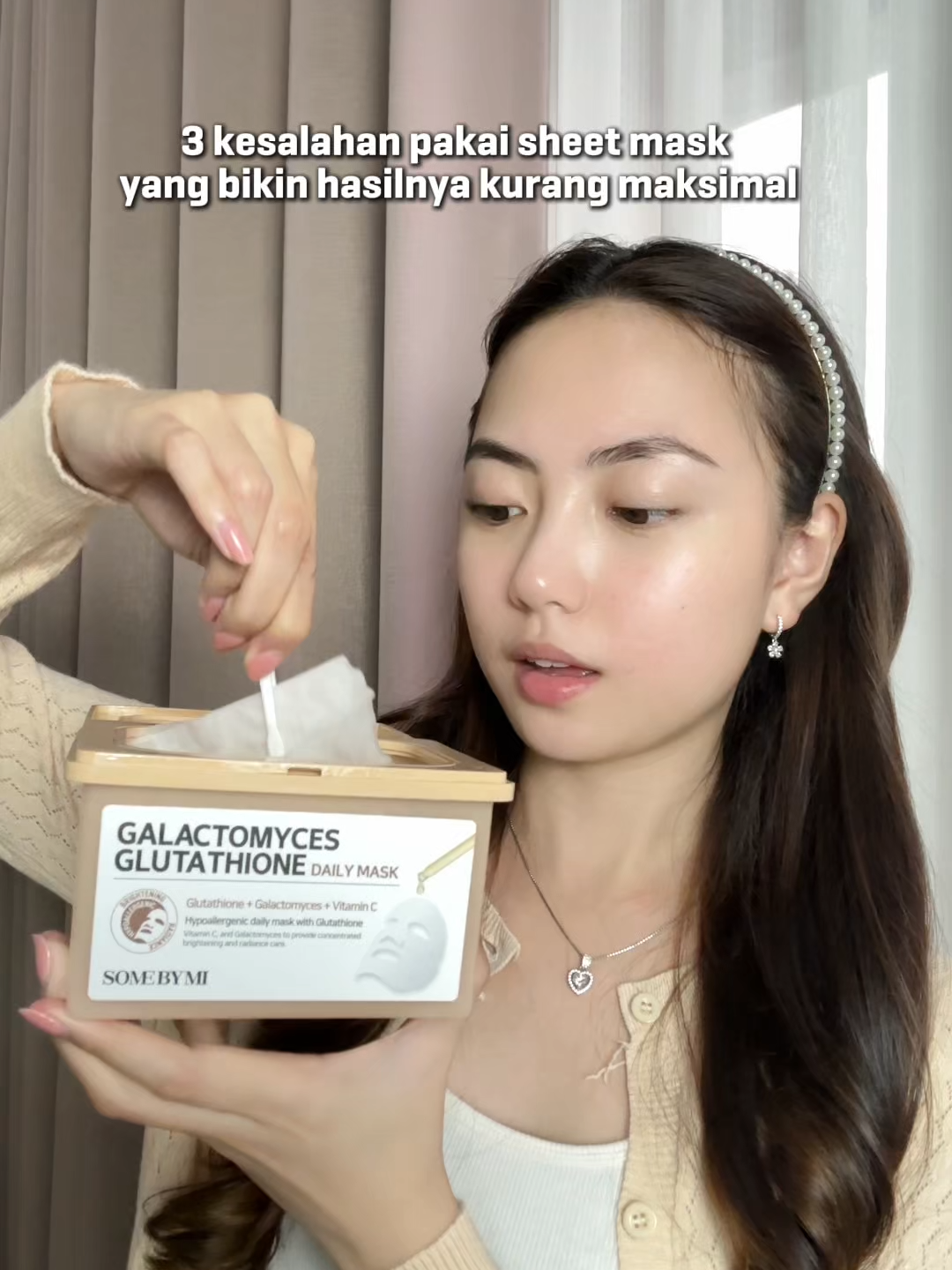 Pakai sheet mask tiap hari tapi hasilnya kurang maksimal? 🤔 Mungkin kamu masih lakukan these common mistakes ❌ #SomeByMi #SheetMask #DailyMask #KoreanSheetsMask
