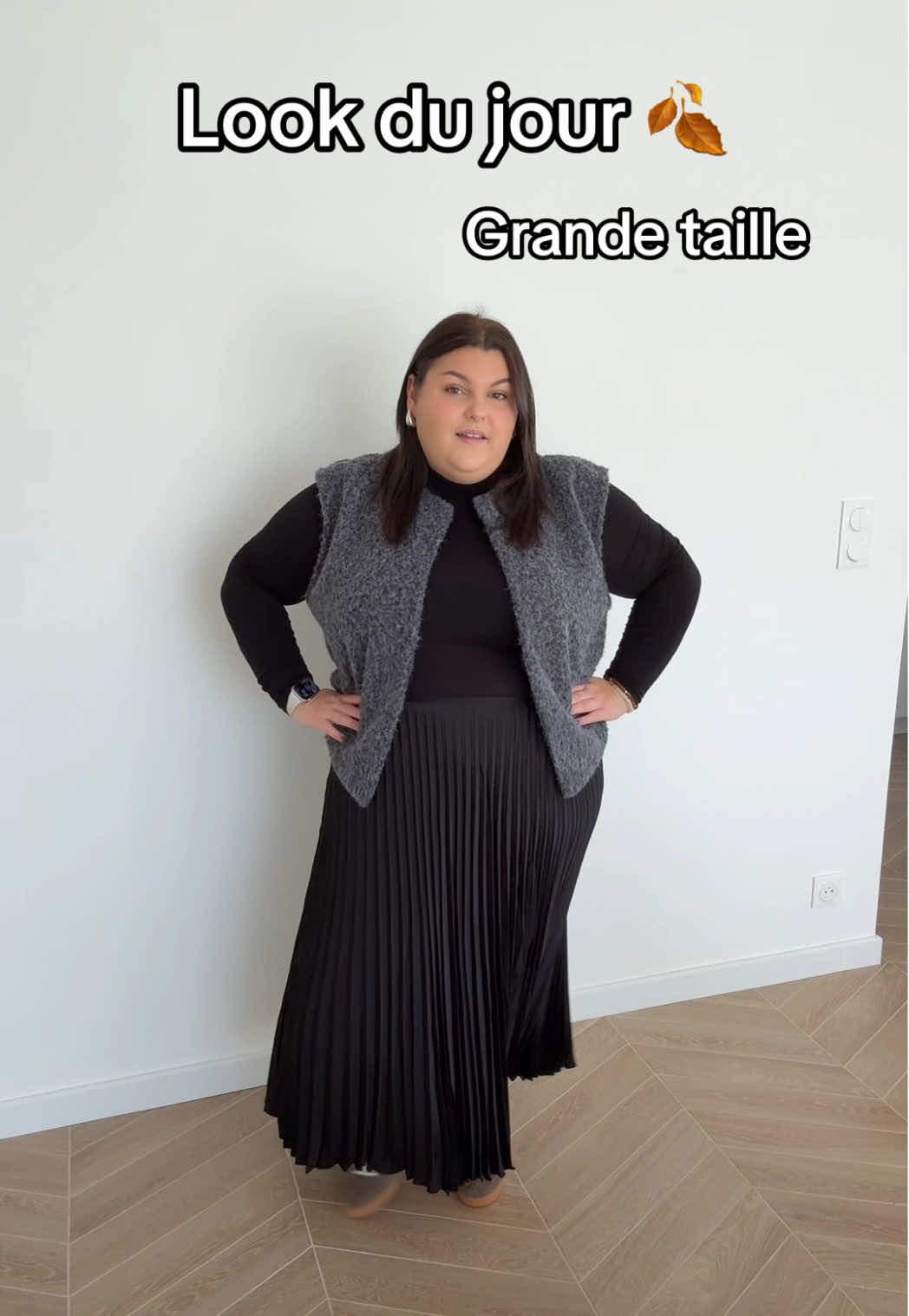 Look du jour | grande taille 🍂 #look #grandetaille #pourtoi #fyp #outfit 