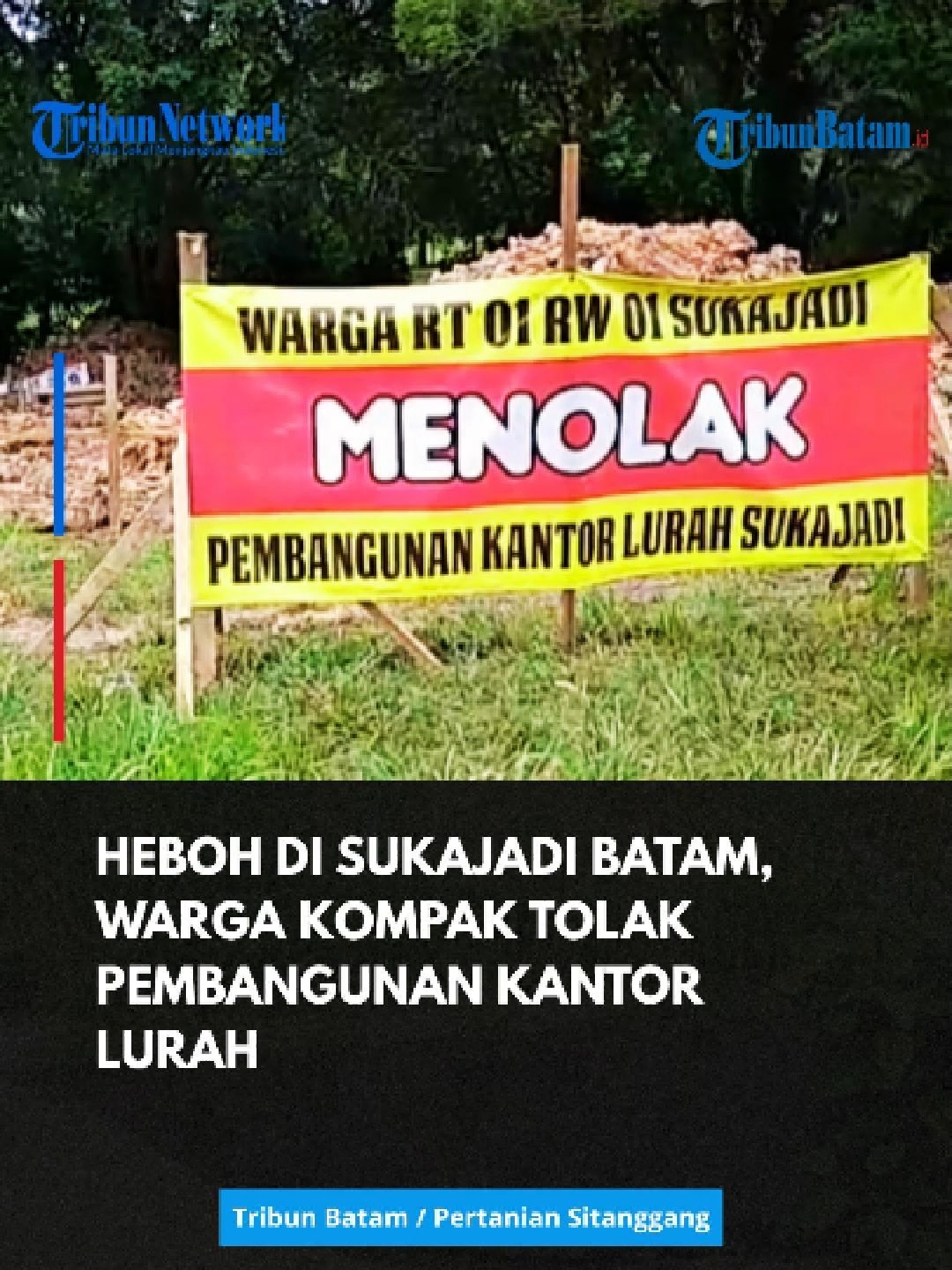 Lusi, warga Perumahan Bukit Indah Sukajadi RT 01/RW 01 keberatan dengan rencana Pemerintah Kota (Pemko) Batam membangun kantor lurah persis di depan rumahnya. Ia mengaku sengaja membeli rumah di kawasan perumahan elite di Batam itu karena ingin menikmati suasan yang nyaman dengan rumah yang menghadap lapangan golf. Namun lapangan golf itu bakal tertutup kantor lurah jika proyek itu terealisasi. Warga Batam itu bahkan mengaku siap pindah jika pembangunan kantor lurah itu benar-benar terealisasi. Dengan syarat Pemko Batam membeli sekalian rumahnya. 