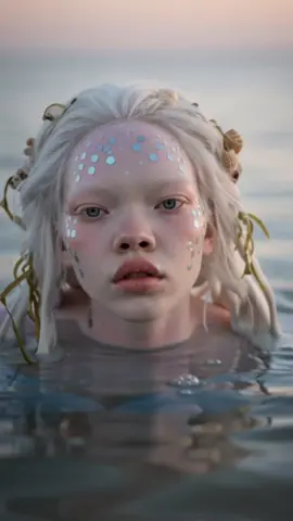 I was create by ocean and the sun dust 🐚 #ai #aivideo #aivideoediting #midjourney 