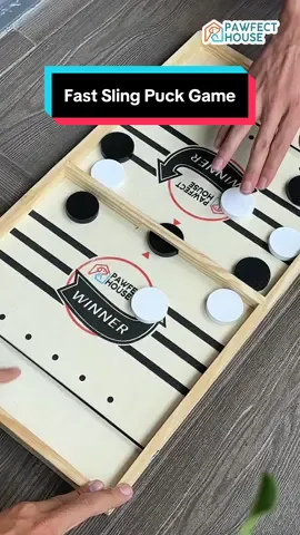Ready, set, SLING! Who’s the real champ in your house? 🎯🔥 #pawfecthouse #fastgame #boardgames #familygames #slingpuck