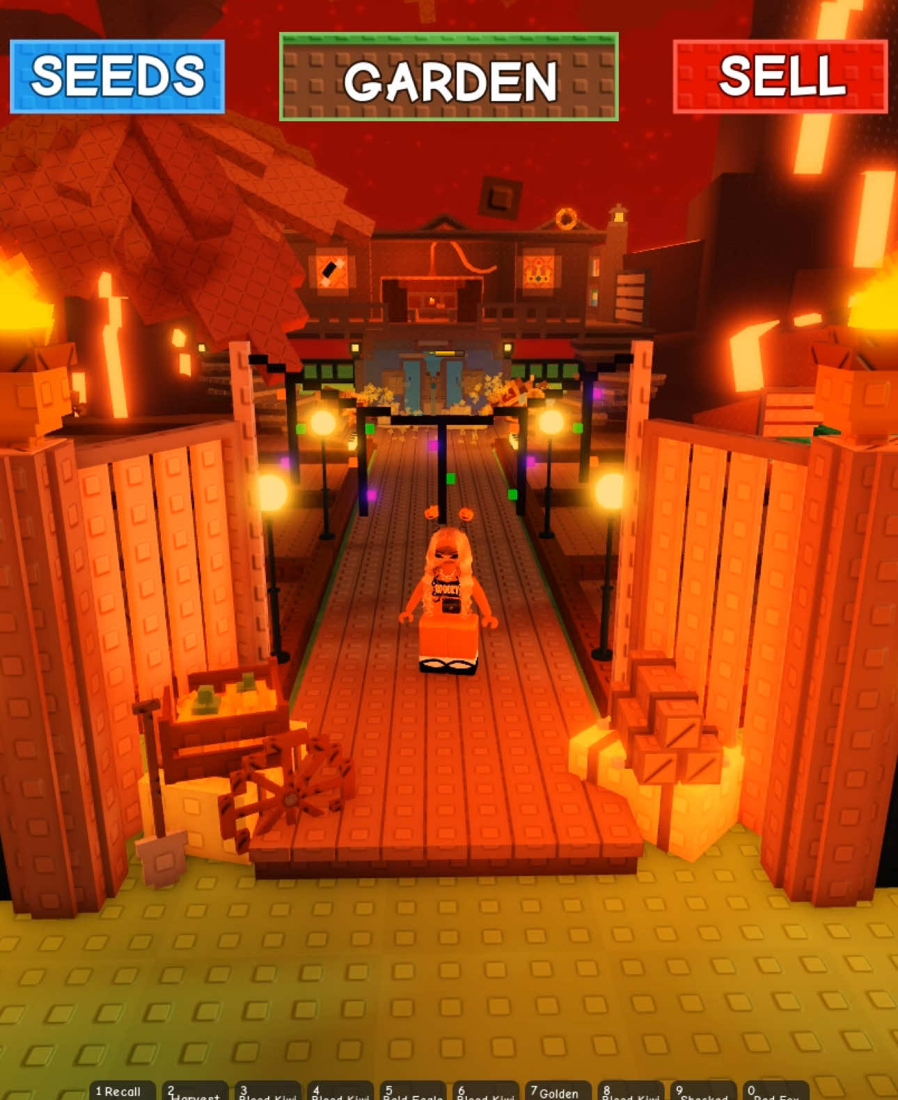 My spooky mansion build im working on! Im excited for the Halloween event coming! 🎃 #growagarden #growagardenbuilds 