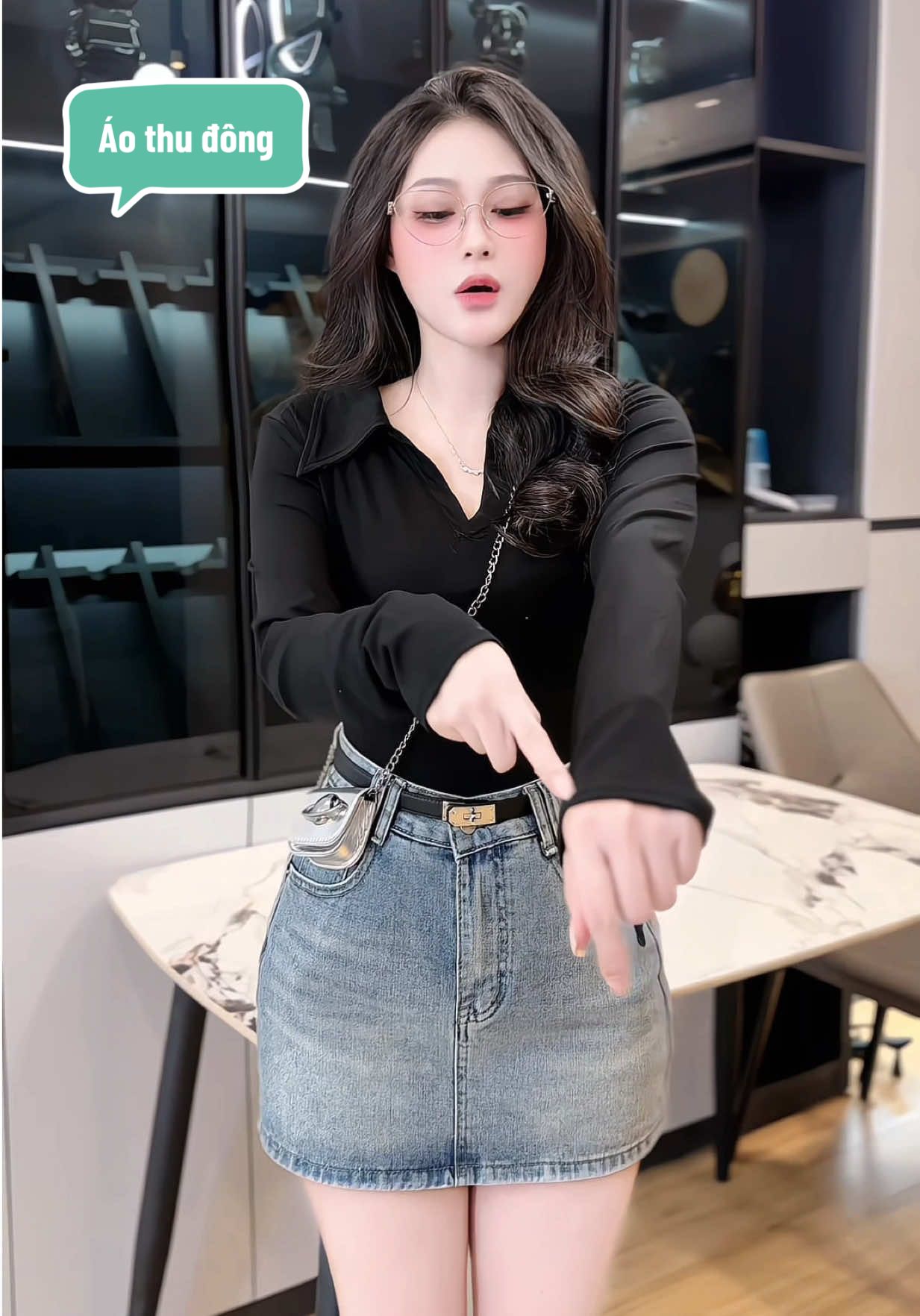 Áo thu đônhg #thoitrangnu #xuhuong #viral #aoxinh #aothun 