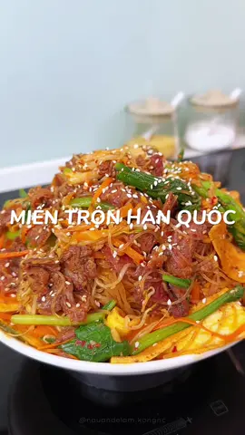 Công thức miến trộn HQ tại nhà  #mientron #mientronhanquoc #LearnOnTikTok #nauandelam #ancungtiktok 