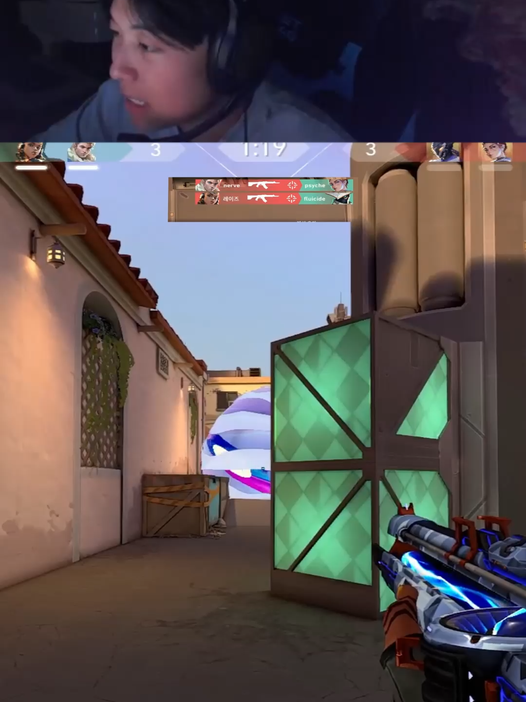 Nightzx is CHEATING wtf  #Valorant #valorantclips #fyp #valorantclutch