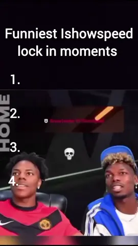 Funniest ishowspeed lock in moments🤣#ishowspeed #pogba #fyp #viral #trending 