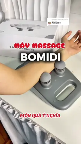 Trả lời @Nguyễn Thị Ngọc Hạnh Máy massage cổ vai gáy lưng chân BOMIDI #nguyenthikieunga #ttlk #maymassage #maymassagebomidi #BOMIDI 