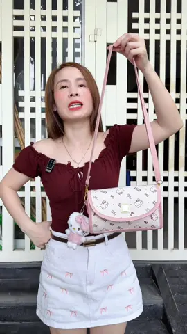 Túi xách nữ đeo chéo 3 màu hoạ tiết, tặng charm xinh  #tuinu #tuideocheo #tuidep #tuixach #tranbammereview 