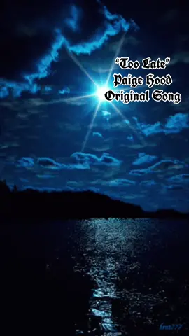 When you just got out of a relationship with an idiot who would just love you to cheat on you.  #toolate #originalsong #originalpoem #songwriter 