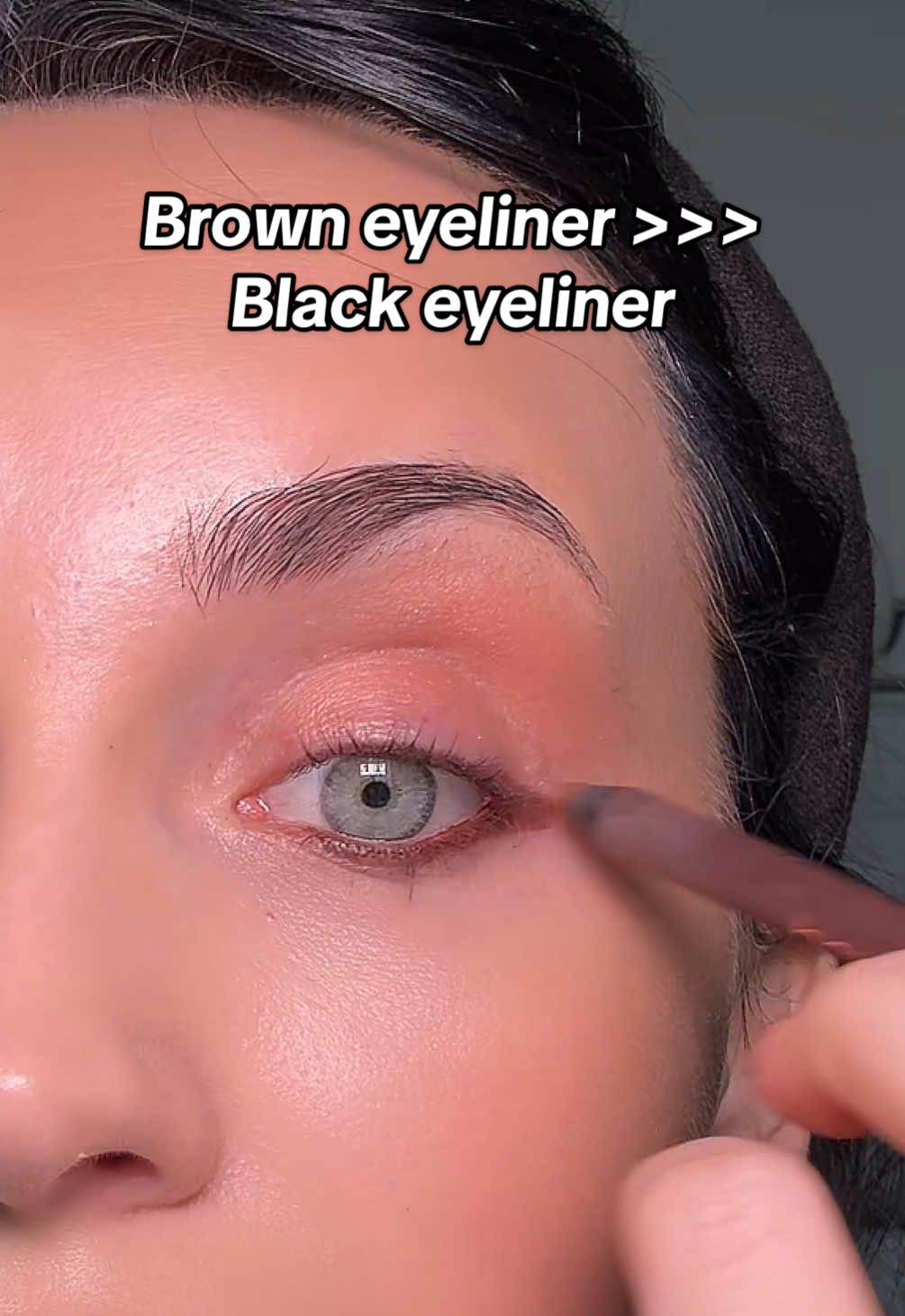 Replying to @loveandpeace123 @Persona Cosmetics shade chocolate is my everyday go to brown eyeliner! It’s a perfect warm brown that is soft and now harsh! It accentuates your eyes perfect and it lasts all day. The best eyeliner ever. #personacosmetics #browneyeliner #eyelinertutorial #eyelinerhack #blackfriday 
