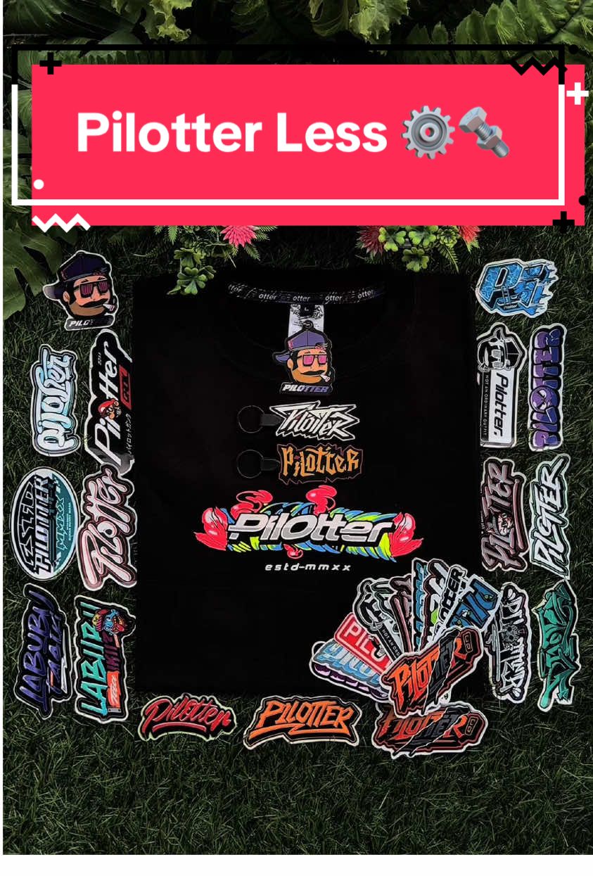 Kaos Pilotter Less ⚙️🔩 #kaosdistro #tshirt #kaoscowok #kaospria #kaosviral 