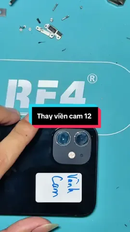 Thay viền cam 12 nhanh lẹ tại nhà cũng làm đc ạ #xuhuongtiktok #suachuadienthoai #iphone12 