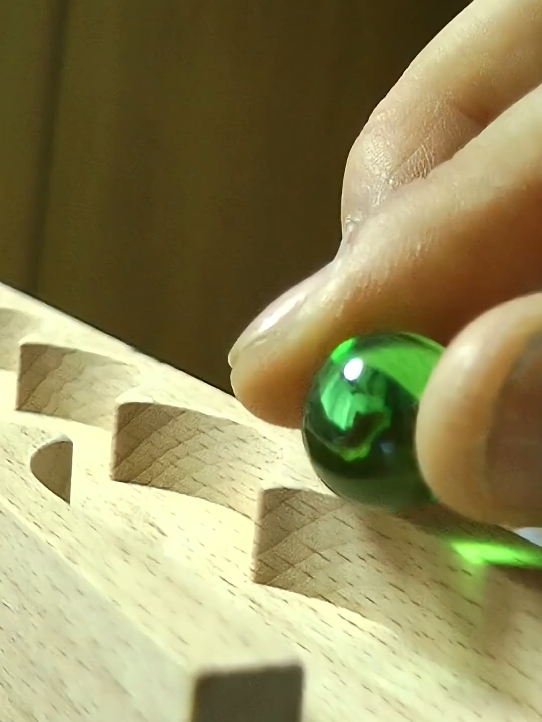 マーブルランASMR小さな大工さん木製スロープクアドリラ2025-1007 #marblerun #marblesrace #marble#マーブルランレース