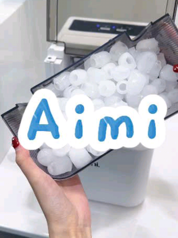 AIMI - MÁY LÀM ĐÁ  Máy làm đá mini An toàn, dễ dùng, tiện lợi  Đặt mua ngay 👇🏿  #TikTokAwardsVN #BeatTheHeatVN #aimi #maylamdamin 