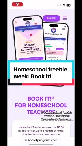 Go to BookItProgram.com to get set up! #tiktokhomeschoolconference #homeschool #homeschooling #homeschoolmom #howtohomeschool 